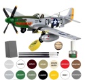 Model samolotu do sklejania P-51D Mustang Revell skala 1:72 04148