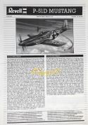 Model samolotu do sklejania P-51D Mustang Revell skala 1:72 04148
