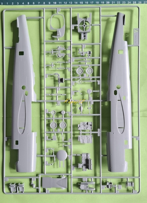 Model samolotu do sklejania USMC PBJ-1D B-25 Mitchell Academy Skala 1:48