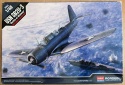 Model samolotu do sklejania USN SB2U-3 Bitwa o Midway Academy Skala 1:48 12324
