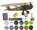 Super dokładny plastikowy model polskiego samolotu Lublin R-XIII D Mirage Skala 1:48