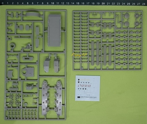 Model niemieckiego czołgu do sklejania Pz. Kpfw..IV Ausf H. Academy Skala 1:72 13432