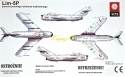 Model samolot Mig-17 Lim 5-P polskie malowanie Plastyk skala 1:72 S 029