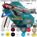 MODEL samolotu LAVOĆKIN LA-7 Smer Skala 1:72 0899
