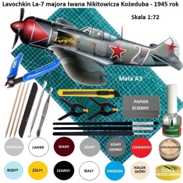 MODEL samolotu LAVOĆKIN LA-7 Smer Skala 1:72 0899