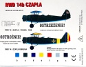 Model damolotu RWD 14b CZAPLA + podkład, farby, lakier, wash