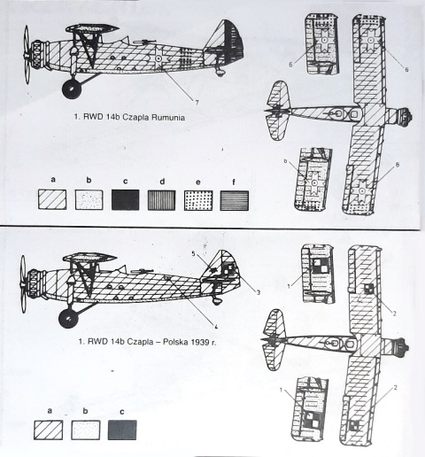 Model damolotu RWD 14b CZAPLA + podkład, farby, lakier, wash