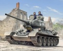 Model T-34/85 produkcja 1944 radziecki czołg Italeri Skala 1:35 6758