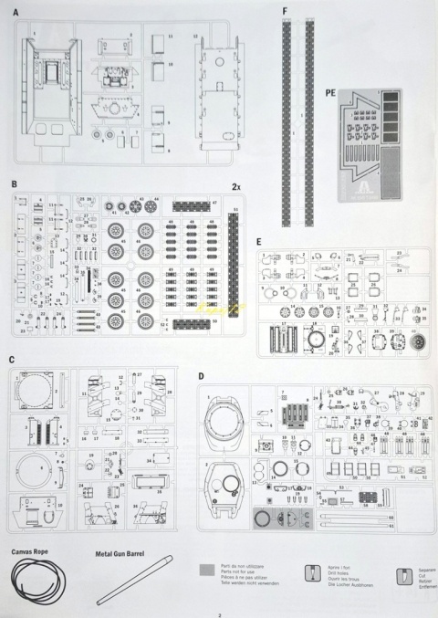 Model T-34/85 produkcja 1944 radziecki czołg Italeri Skala 1:35 6758