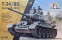 Model T-34/85 produkcja 1944 radziecki czołg Italeri Skala 1:35 6758