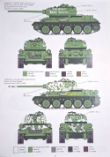 Model T-34/85 produkcja 1944 radziecki czołg Italeri Skala 1:35 6758