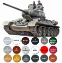 Model T-34/85 produkcja 1944 radziecki czołg Italeri Skala 1:35 6758