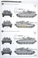 Model czołgu do sklejania Merkava Mk.III Academy Skala 1:72 13429