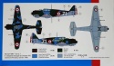 Model francuskiego samolotu myśliwskiego Bloch MB 152 Smer skala 1:72 0840
