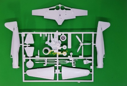 Model francuskiego samolotu myśliwskiego Bloch MB 152 Smer skala 1:72 0840