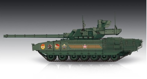 Model rosyjskiego czołgu T-14 Armata MBT Trumpeter skala 1:72 07181