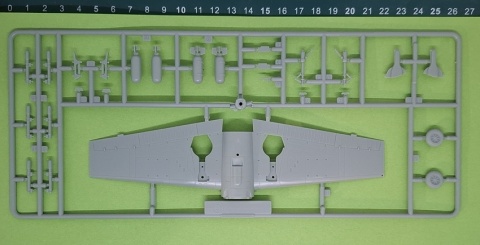 Plastikowy model samolotu USN Fighter F6F-3/5 Academy Skala 1:72 12481