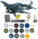 Plastikowy model samolotu USN Fighter F6F-3/5 Academy Skala 1:72 12481