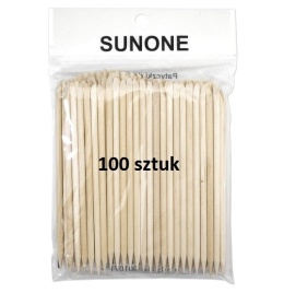 PATYCZKI DREWNIANE DO PEDICURE i MANICURE 100 sztuk