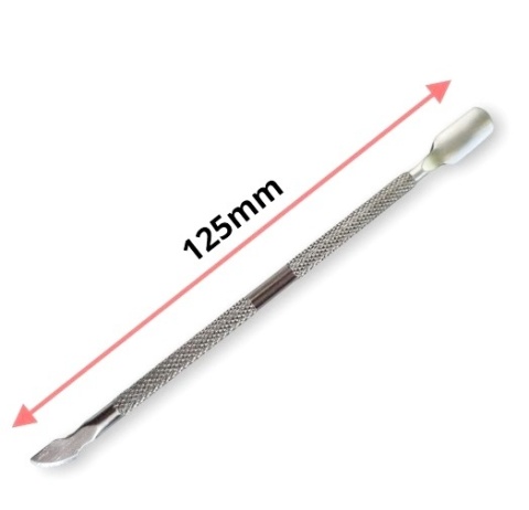 Radełko kopytko dłutko do skórek paznokci ze stali nierdzewnej 12,5cm