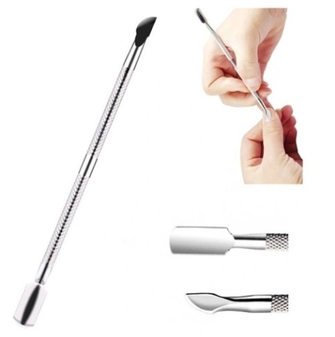 Radełko kopytko dłutko do skórek paznokci ze stali nierdzewnej 12,5cm