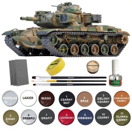 Plastikowy model amerykańskiego czołgu M60A2 Patton Academy Skala 1:35