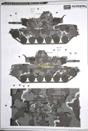 Plastikowy model amerykańskiego czołgu M60A2 Patton Academy Skala 1:35