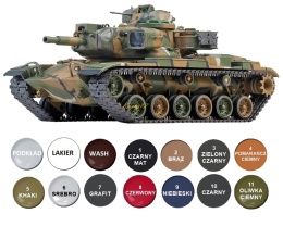Plastikowy model amerykańskiego czołgu M60A2 Patton Academy Skala 1:35