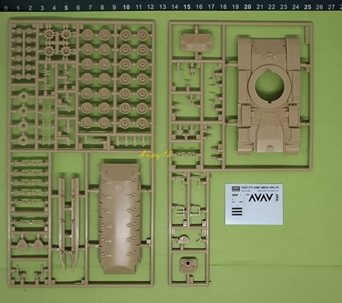 Plastikowy model czołgu USMC M60A1 Rise Academy Skala 1:72 13425