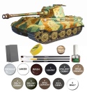 Plastikowy model nimieckiego czołgu King Tiger Henschel Turret Academy Skala 1:72