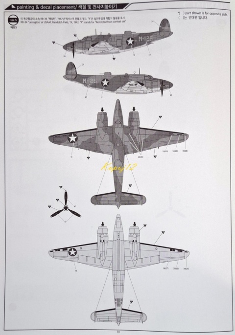 Plastikowy model samolotu USN PV-1 Patrol bomber Academy Skala 1:72 12587