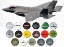 Plastikowy model samolotu F-35A Husarz Polskie Siły Zbrojne Hobby 2000 Skala 1:72 72084