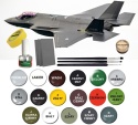 Plastikowy model samolotu F-35A Husarz Polskie Siły Zbrojne Hobby 2000 Skala 1:72 72084