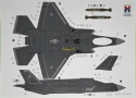 Plastikowy model samolotu F-35A Husarz Polskie Siły Zbrojne Hobby 2000 Skala 1:72 72084