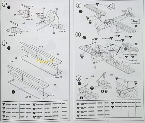 Plastikowy model samolotu Fieseler FI.156 Stroch Academy Skala 1:72