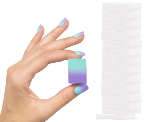 GĄBKI LATEKSOWE do zdobień ombre stamping 25 sztuk