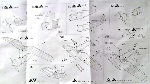 2 modele Polskich Samolotów z II Wojny światowej PZL 23B KARAŚ + P-11c