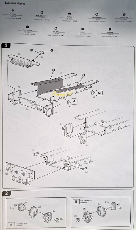 Czołg model Sturmmorser Tiger moździerz rakietowy 38cm Italeri Skala 1:35_6573