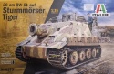 Czołg model Sturmmorser Tiger moździerz rakietowy 38cm Italeri Skala 1:35_6573