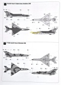 MODEL samolotu do sklejania Mig-21MF 5 wersji malowania Smer skala 1:72 0924