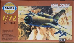 MODEL samolotu do sklejania Mig-21MF 5 wersji malowania Smer skala 1:72 0924