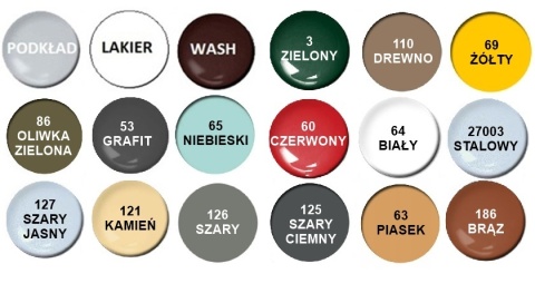 MODEL samolotu do sklejania Mig-21MF 5 wersji malowania Smer skala 1:72 0924