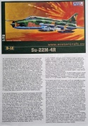 Model plastikowy samolot zestaw modelarski Su-22M-4R MisterCraft skala 1:72