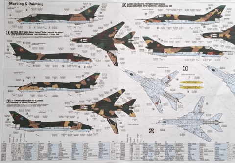 Model plastikowy samolot zestaw modelarski Su-22M-4R MisterCraft skala 1:72