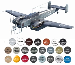 Model samolot do sklejania Messerschmitt Bf 110 G-4 Eduard Skala 1:48 8405