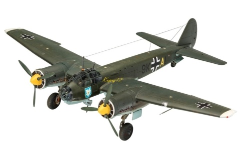 Model samolotu do sklejania Junkers Ju88 A-1 Battle of Britan Revel skala 1:72 _04972