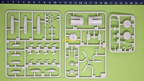 Model samolotu do sklejania Junkers Ju88 A-1 Battle of Britan Revel skala 1:72 _04972