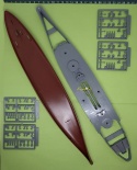 Okręt, japoński pancernik Yamato Full Hull skala 1:700 451510