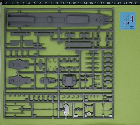 Okręt polski niszczyciel ORP Błyskawica skala 1:400 Mirage 400615