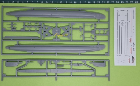 Polski okręt podwodny ORP Sęp skala 1:400 Mirage 400408